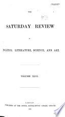 The Saturday Review of Politics, Literature, Science and Art