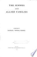 The Semmes and Allied Families