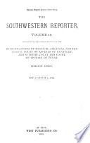 The Southwestern Reporter