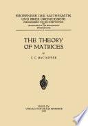 The Theory of Matrices