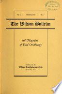 The Wilson Bulletin