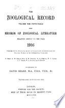 The Zoological Record