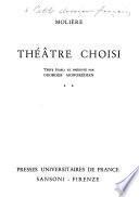 Théâtre choisi: Le tartuffe ou l'imposteur