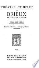 Théâtre complet de Brieux ...