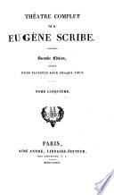 Théâtre complèt de M. Eugène Scribe