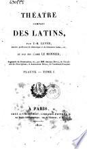 Theatre Complet Des Latins