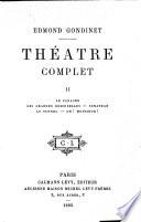 Théâtre complet