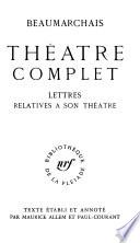 Théâtre complet