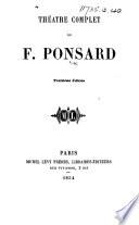 Théâtre complet. Troisième édition. tom. 1