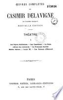 Théâtre de Casimir Delavigne