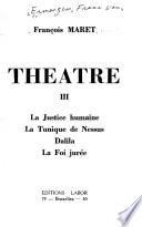 Theatre [de] François Maret [pseud.]