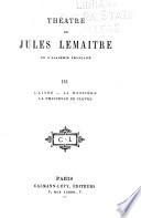 Théâtre de Jules Lemaître