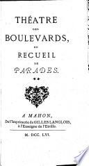 Theatre des Boulevards