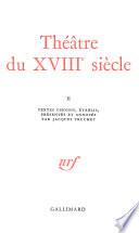 Théâtre du XVIIIe siècle