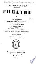 Thèatre ...