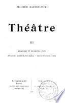 Théâtre ...