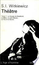 Théâtre tome 1