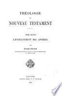 Théologie du Nouveau Testament