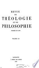 Théologie et philosophie