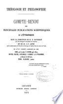 Théologie et philosophie