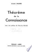 Théorème de la connaissance
