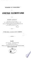 Théorèmes et problèmes de géométrie élémentaire