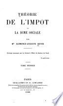 Théorie de l'impôt ou La dîme sociale