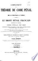 Théorie du code pénal