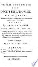 Théorie et pratique des droits de l'homme ...