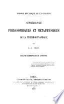 Théorie mécanique de la chaleur