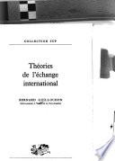 Théories de l'échange international
