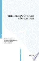 Théories poétiques néo-latines