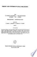 Theory and Systems of Legal Philosophy