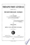 Thérapeutique générale basée sur la physiopathologie clinique