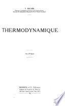 Thermodynamique