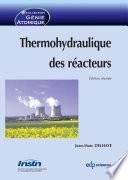 Thermohydraulique des réacteurs (Edition révisée 2013)
