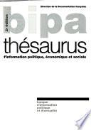 Thésaurus d'information politique, économique et sociale