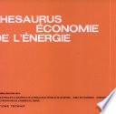 Thesaurus économie de l'énergie