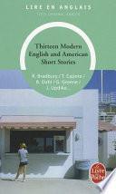 Thirteen Modern English and American Short Stories