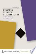 Thomas Hobbes et l’histoire