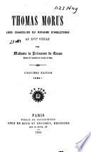 Thomas Morus, lord chancelier du royaume d'Angleterre au XVIe siècle