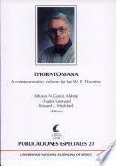 Thorntoniana : a commemorative volume for Ian W.B. Thornton (1926-2002)