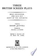Three British Screen Plays