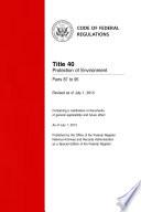Title 40 Protection of Environment Parts 87 to 95 (Revised as of July 1, 2013)