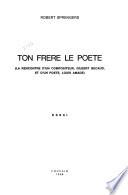 Ton frère le poète