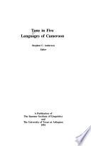 Tone in Five Languages of Cameroon