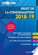 Top Actuel Droit de la consommation 2018-2019