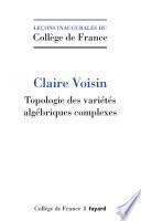 Topologie algébrique des nombres complexes