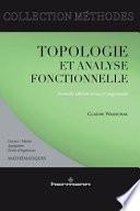 Topologie et analyse fonctionnelle