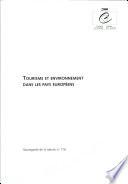 Tourisme et environnement dans les pays européens